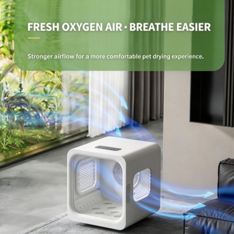 View 2 of 72L Intelligent Fully Automatic Pet Drying Box Eco Plastic Low Noise Luxury Dryer System