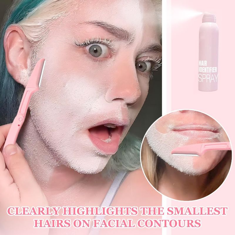 Photo 1 of Hair Identifier Spray for Face Shaving face hair identifier spray, Moisturizing And Skin Care Set Spray suitable for all skin types (1 set)
