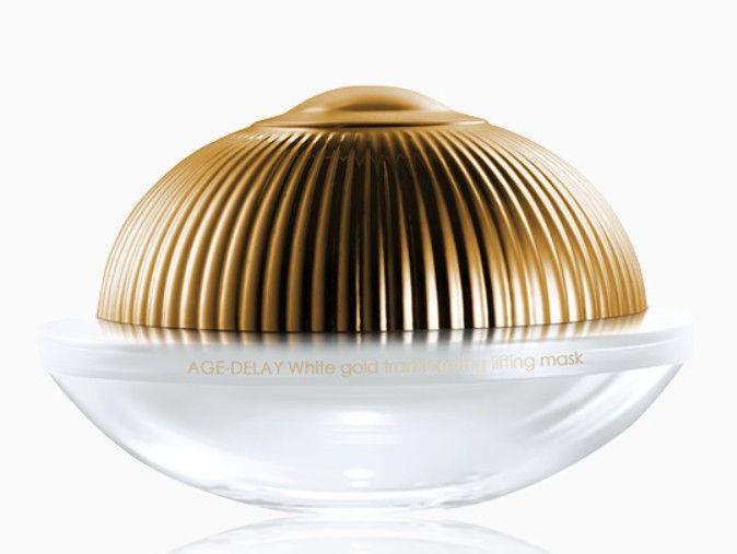 Photo 1 of Age-Delay White Gold Transforming Lifting Mask Uncovering Radiant Skin With A More Youthful Appearance While Removing Wrinkles & Improving Elasticity New