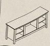 Photo 1 of Aiho TV Stand 60.6 x 20 x 5.3 Inch