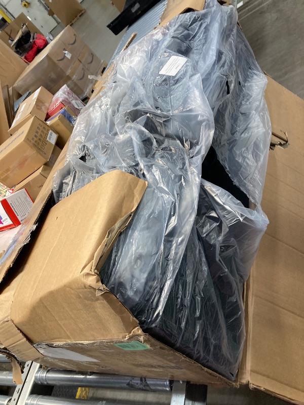 Photo 1 of **missing partsTHIS CONTAINS 2 CUSHIONS ONLY
Trygoal Sectional Sleeper Sofa with Pull Out Bed, L Shaped Pull Out Couch with Storage Chaise, 5 Seats Convertible Couch Bed for Apartment, Living Room, Black