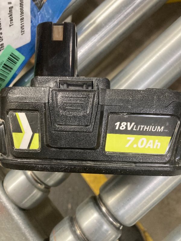 View 1 of ***USED -ONE ONLY*** VINIDA 1Pack 18V 7.0Ah Replacement for Ryobi 18V Battery Lithium P104 P105 P102 P103 P107 P109 P108 Compatible with Ryobi Battery Power Tools and Charger with Indicator