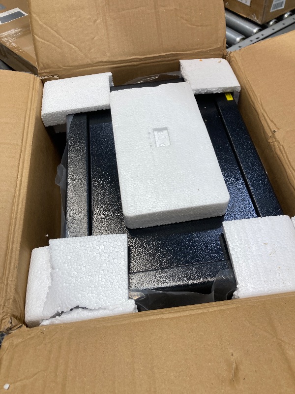 Photo 1 of 1.3 Cuft Small Safes for Home, Security Safety Box with Programmable Keypad, Spare Keys and Removable Shelf, Money Safe for Cash, Personal Safe for Documents Money Valuables