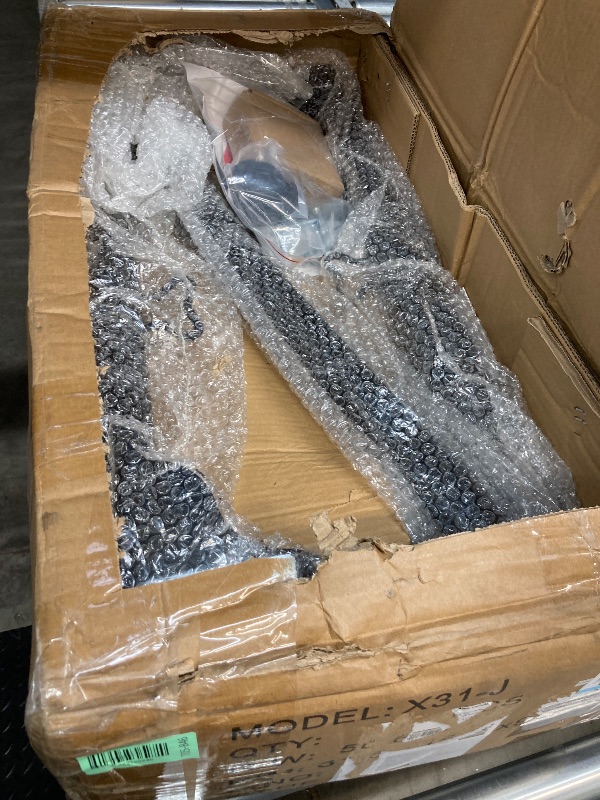 Photo 1 of ***MISSING MOST PARTS*NON FUNCTIONAL***AA-Racks Model X31-J Truck Ladder Rack 800Ibs Capacity with (8) Non-Drilling Z-Clamps Extendable Steel Pick-Up Truck Bed Ladder Rack Two-bar Set - Black***MISSING MOST PARTS*NON FUNCTIONAL***