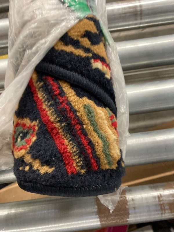 Photo 1 of **BLUE COLOR***Superior Indoor Area Rug, Jute Backing, Modern Plush Rugs for Entryway, Living Room, Kitchen Floors, Bedroom, Hallway, Office Floor Cover, Floral Medallion Rugs, Adena Collection, 5' Round, MULTI COLOR