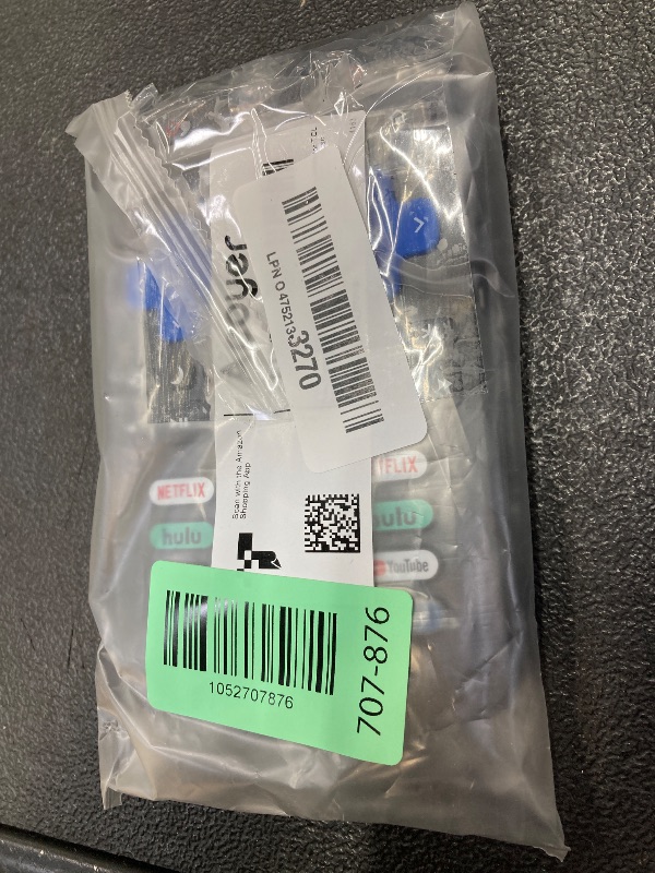 Photo 1 of (Pack of 2) Replacement Remote Control Only for Roku TV, Compatible for TCL Roku/Hisense Roku/Onn Roku/Sharp Roku/Element Roku/Westinghouse Roku/Philips Roku Smart TVs (Not for Roku Stick and Box)