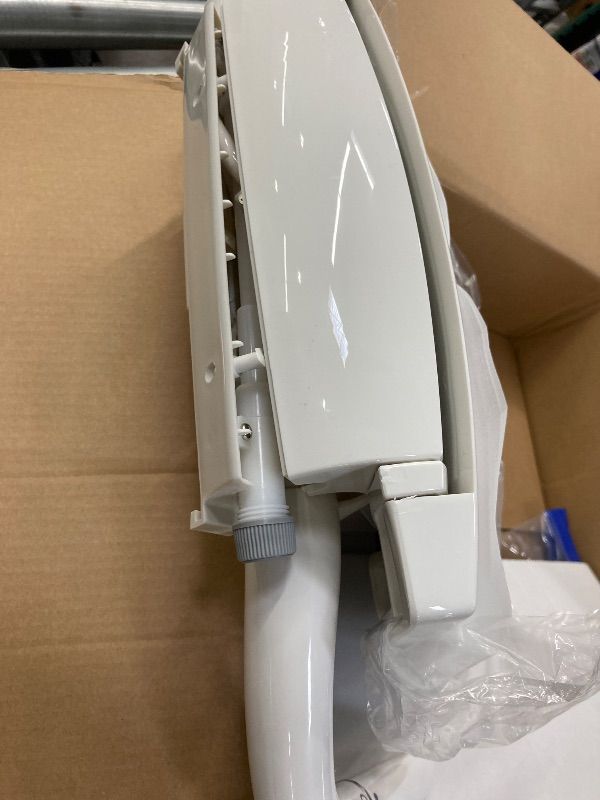 Photo 1 of **DAMAGED LATCH**Bidet Toilet Seat, Manual, Elongated