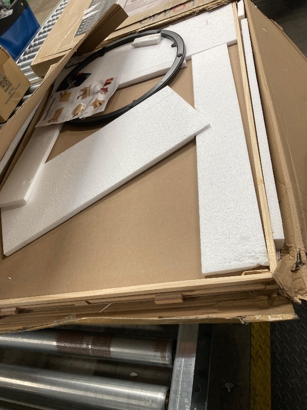 Photo 1 of **broken**ALL4JIG 2000 Piece Rotating Puzzle Board with 4 Drawers and Cover, 28.5"x40.1"Portable Wooden Jigsaw Puzzle Table for Adults Portable, Lazy Susan Spinning Boards Birthday Gift for mom