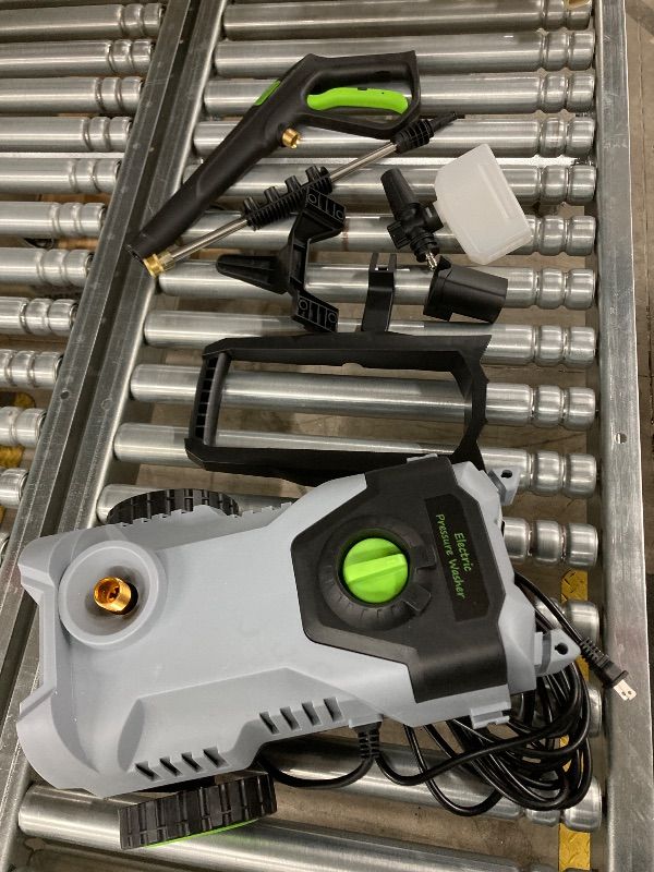 Photo 1 of ***MISSING PARTS -SELLING AS IS*** Pressure Washer, Power Washer with Foam Cannon High Pressure Washer for Cars, Fences, Patios, Decks, Patios and Driveway Powerwasher ***BOX RIPPED/TORN ***