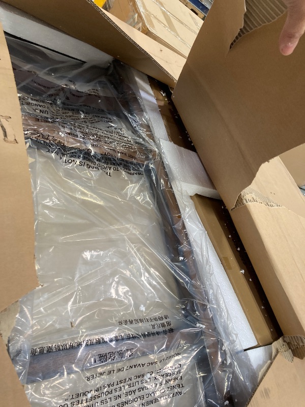 Photo 1 of ***Parts only***
***Missing box 2***

Signature Design by Ashley Coviar 5 Piece Counter Height Dining Set, Includes Table & 4 Barstools, Brown