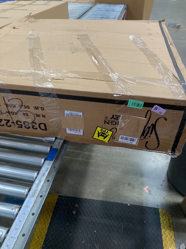 Photo 1 of ***Parts only***
***Missing box 2***

Signature Design by Ashley Coviar 5 Piece Counter Height Dining Set, Includes Table & 4 Barstools, Brown