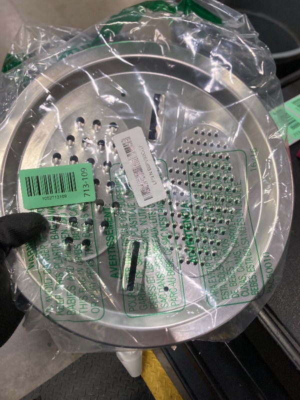 Photo 1 of 1 Set of Multifunctional Stainless Steel Basin,3-in-1 Stainless Steel Basin Strainer Set,Including Solid Basin Drainer and Grater,Easy to Clean and Improve Cooking Efficiency (10.24in)