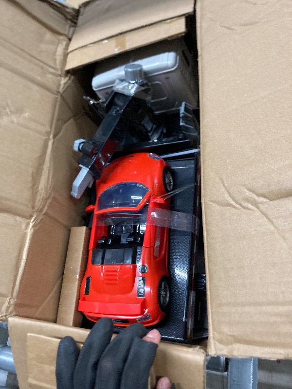 Photo 1 of ****BROKEN*Driven by Battat – Toy Tow Truck for Kids – Rescue Vehicle Toy – Lights & Sounds – Movable Parts – 3 Years + – Tow Truck, 20 inches