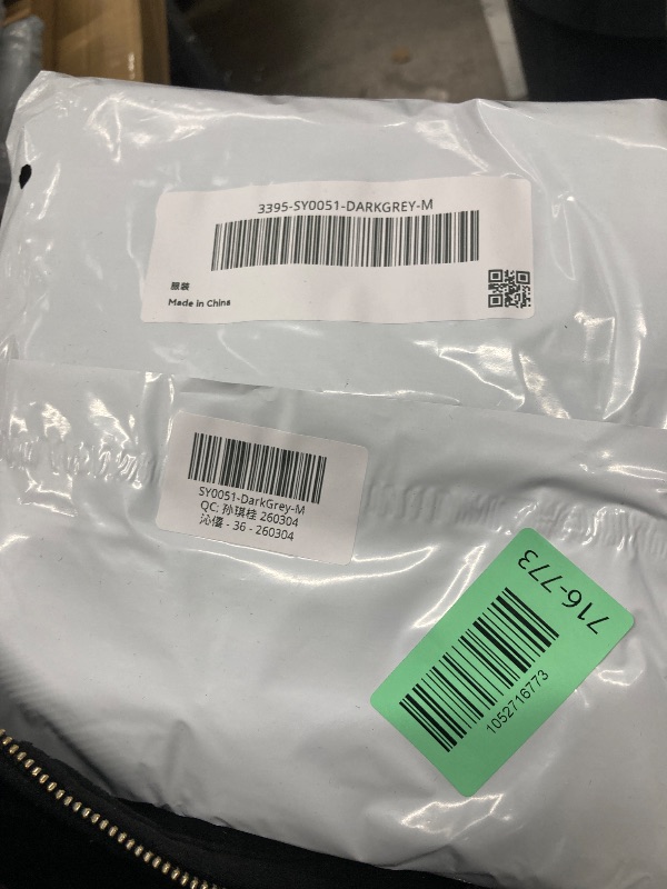 Photo 1 of dark grey Womens Linen Pants medium