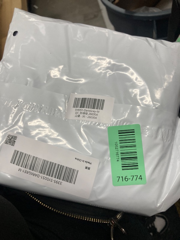 Photo 1 of  dark grey Womens Linen Pants medium