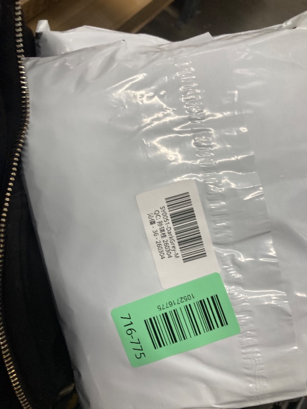 Photo 1 of  dark grey Womens Linen Pants medium