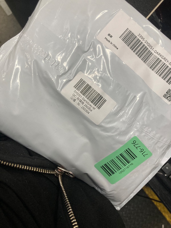 Photo 1 of dark grey Womens Linen Pants medium