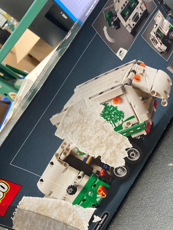 Photo 1 of ***BOX HAS DAMAGE**LEGO Technic Mack LR Electric Garbage Truck Toy, Buildable Kids Truck for Pretend Play, Great Gift for Boys, Girls and Kids Ages 8 and Up who Love Recycling Toys and Vehicles, 42167