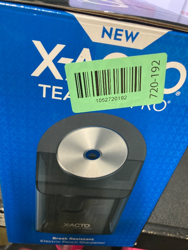 Photo 1 of **PARTS ONLY**X-ACTO Teacher Pro Electric Pencil Sharpener, Heavy Duty, Black, 1 Count - School, Classroom Essentials