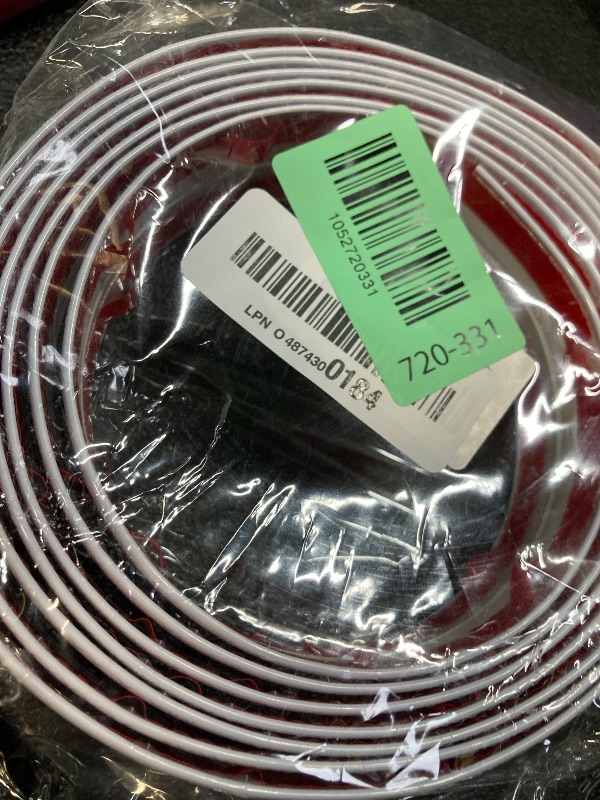 Photo 1 of 1.6 Inch x 10 Feet Wall Corner Protector Peel and Stick Corner Trim Molding Strip Self Adhesive Wall Edge Protectors Guards for Edge Ceiling, White