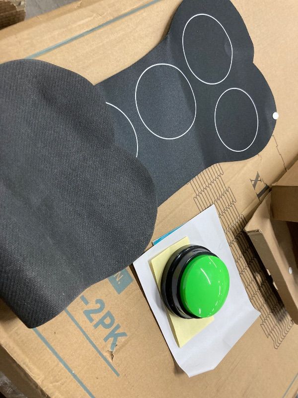 Photo 1 of **MISSING PARTS***DCIAER Dog Buttons for Communication,Talking Buttons for Dogs,8 Recordable Sound Buttons + 24 Scene Patterns + 1 Dog Button Mat+ 16 AAA Batteries?30 Seconds Dog Buttons for Pet Sound Training Toy
