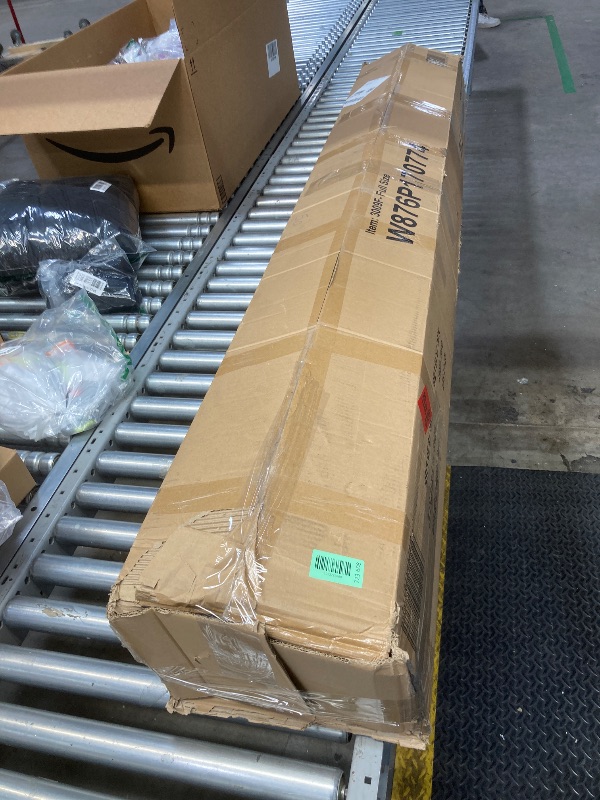 Photo 1 of ***Missing Boxes, using to parts**Ball & Cast Full Size Daybed with Trundle,Upholstered Trundle Bed W/Bedframe Tufted Button & Copper Nail on Arms Design,No Box Spring Needed,Sofa Bed Frame for Bedroom,Guest Room,Light Gray