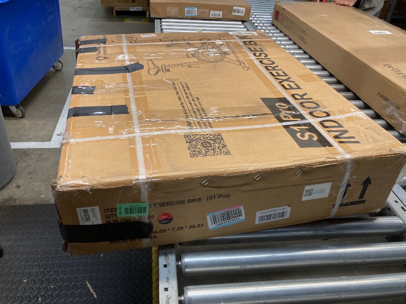 Photo 1 of ***MISSING PIECES*** Exercise Bike, Stationary Bikes for Home Gym with 32-Level Magnetic Resistance, 300LBS Capacity Indoor Cycling Bike with Comfortable Seat, LED Display***MISSING PIECES***