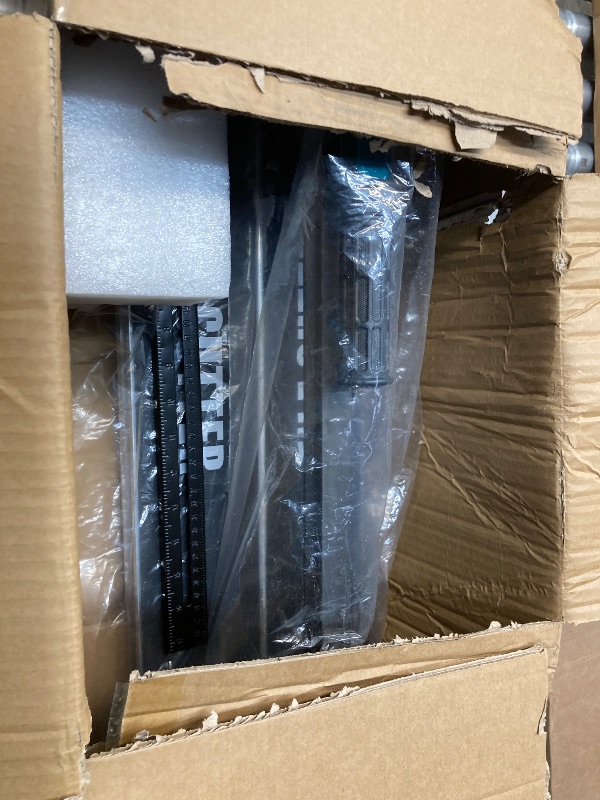 Photo 1 of ***MISSING PART -SELLING AS INCOMPLETE*** VEVOR Manual Tile Cutter, 32 inch, Porcelain Ceramic Tile Cutter, Infrared Positioning, Anti-Skid Feet, Durable Rails for professional installers or beginners ***BOX RIPPED/TORN***