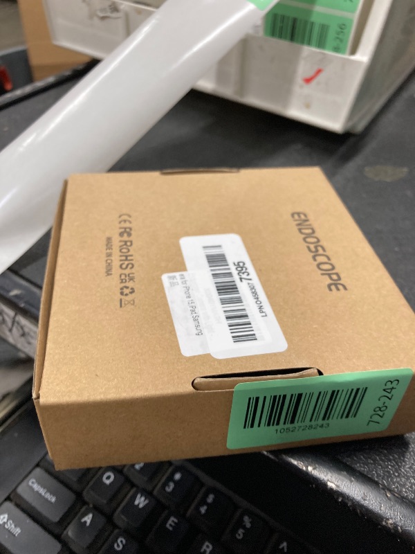 Photo 1 of [Dual-Lens] Endoscope Camera with Light, 1920P HD Borescope with 8+1 Adjustable LED Lights, IP67 Waterproof 16.5FT Semi-Rigid Snake Cord Inspection Camera for iPhone, iPad and Android Phone (Type C)