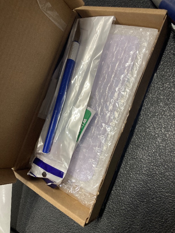 Photo 1 of 14 Back Glass Replacement for iPhone 14 (Purple, 6.1 Inch) Replacement Back Cover Glass with Pre-Installed Tape +Installation Instruction + Repair Tools (Purple)