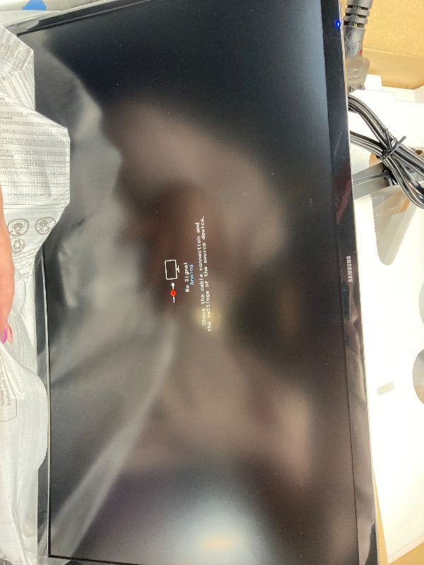 Photo 1 of **** SAMSUNG 24" Essential S3 (S36GD) Series FHD 1800R Curved Computer Monitor, 100Hz, Game Mode, Advanced Eye Comfort, HDMI and D-sub Ports, LS24D366GANXZA