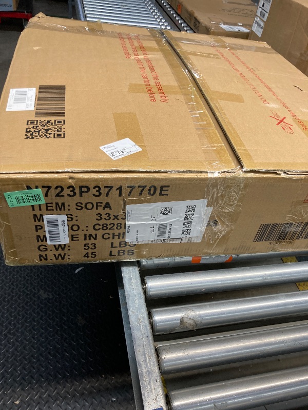 Photo 1 of ****** PARTIAL SET******GREY SOFA