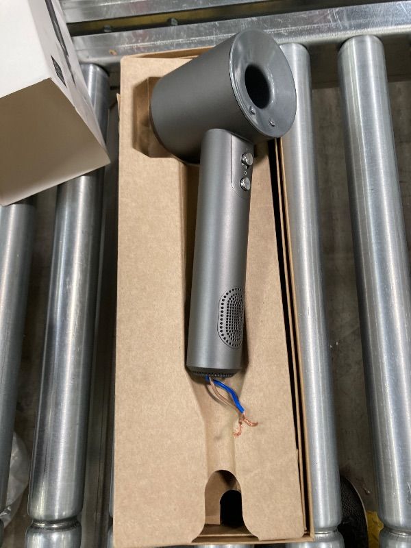 Photo 1 of ***DAMAGED -NON-FUNCTIONAL -CUT CORD -SELLING AS PARTS ONLY*** Dyson Supersonic™ Origin Hair Dryer, No Heat Damage, Styling Concentrator, Precision Styling Blow Dryer (Black/Nickel)