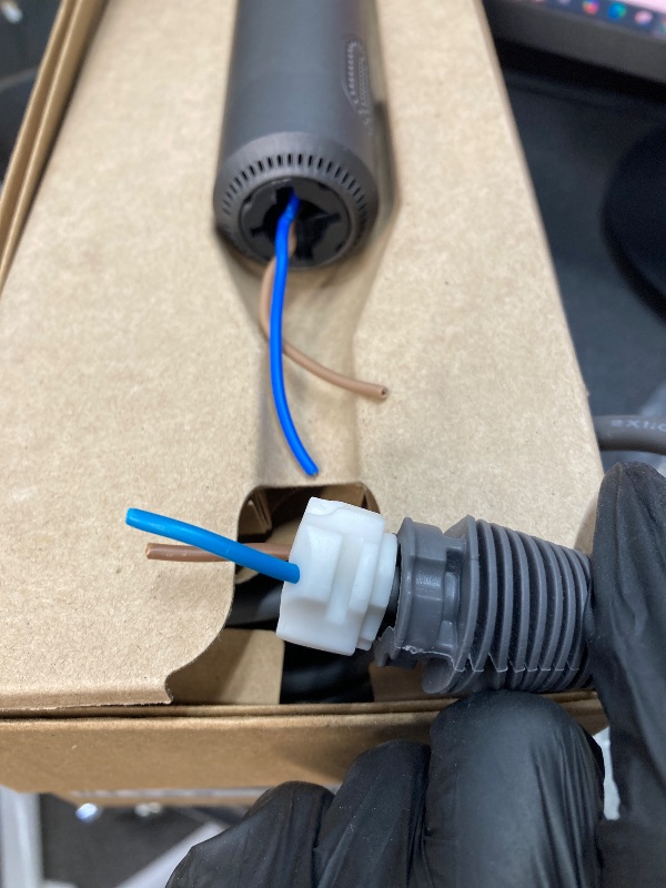 Photo 1 of ***DAMAGED -NON-FUNCTIONAL -CUT CORD -SELLING AS PARTS ONLY*** Dyson Supersonic™ Origin Hair Dryer, No Heat Damage, Styling Concentrator, Precision Styling Blow Dryer (Black/Nickel)