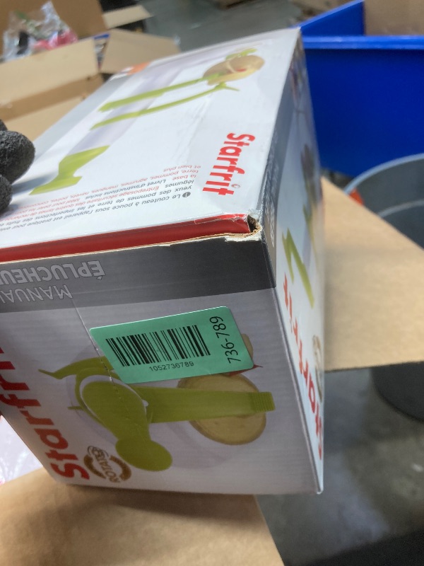 Photo 1 of ***MISSING BLADES & THUMB KNIFE -SELLING AS INCOMPLETE -PARTS ONLY*** 
Starfrit Rotato Manual Peeler - - Peel in Seconds with one Easy Motion Potatoes, Apples and Citrus