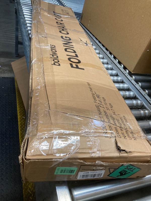 Photo 1 of ***Selling for parts only!!!*** Boldworks Folding Chair Rack Folding Chair Cart