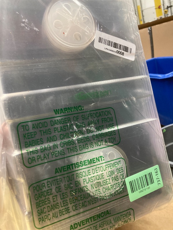Photo 1 of ***TOOLS ARE MISSING*** 5-Set Seed Starter Tray Kits, Durable Plant Germination Trays with Humidity Vented Domes and Bases, Ideal for Seed Starting, Indoor Gardening, and Greenhouse (Total 200 Cells)***TOOLS ARE MISSING***