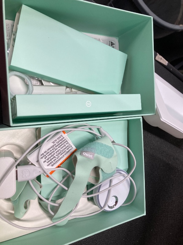 View 2 of *****IT DOESN'T HAVE A VIDEO CAMERA*** Owlet Dream Duo (Gen 2) Smart Baby Monitor Bundle – HD Video Camera + Wearable Sock Tracks Baby’s Oxygen, Heart Rate & Sleep