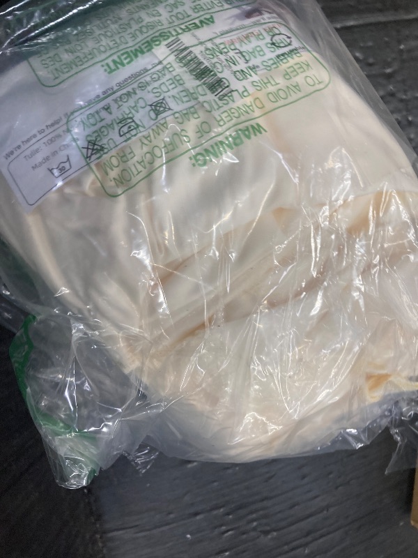 Photo 1 of 10x10ft Wrinkle Free Ivory Backdrop Curtain for Parties Soft Fabric Drapes Wedding Ivory Curtain Backdrop for Birthday Party Decorations Background for Photography 5x10ft,2 Panels