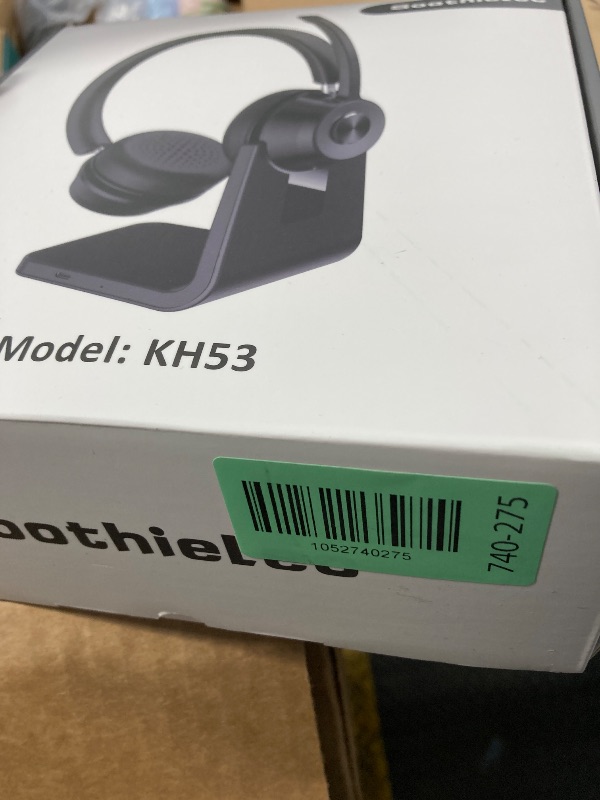 Photo 1 of (Upgraded Version) Wireless Headset, Bluetooth Headset with Noise Cancelling Microphone, Best Headphones with Mic Mute & USB Dongle for PC/Computer/Laptop/Cell Phones/Remote Work/Call Center