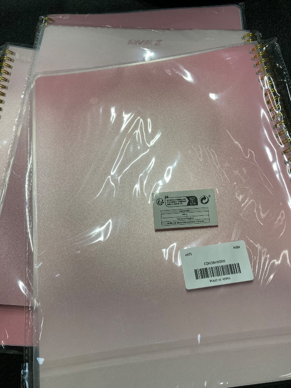 Photo 1 of ++4 PACK++Monthly Planner 2026-2027, 2026 Calendar 18 Months Planner, January 2026 - June 2027, 8.5" x 11", 2026 Academic Calendar Hard PVC Cover with Spiral Bound, Perfect for School & Office for Women & Men