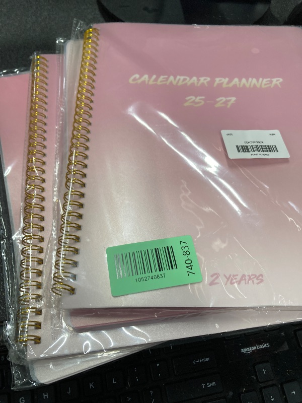 Photo 1 of ++4 PACK++Monthly Planner 2026-2027, 2026 Calendar 18 Months Planner, January 2026 - June 2027, 8.5" x 11", 2026 Academic Calendar Hard PVC Cover with Spiral Bound, Perfect for School & Office for Women & Men