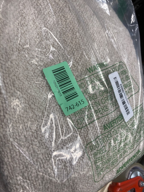Photo 1 of ***Torn zipper***MIULEE 20x20 Inch Decorative Pillow Covers for Couch Bed Set of 2 Textured Boucle Neutral Throw Pillow Covers Natural Beige Ivory Accent Solid Pillowcases Sofa Living Room Home Decor***Torn zipper***