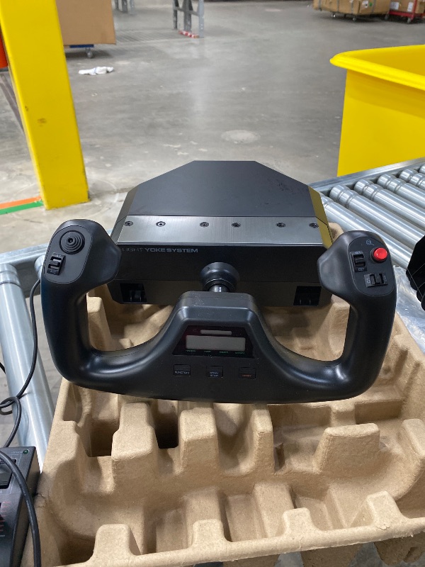 Photo 1 of ** the description is a reference please see the phots**Logitech G PRO Flight Yoke System, Professional Simulation Yoke and Throttle Quadrant, 3 Modes, 75 Programmable Controls, Configurable Knobs, Steel Shaft, USB, PC - Black