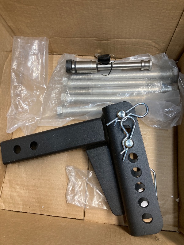 Photo 1 of ***USED, MISSING PIECES SELLING AS PARTS ONLY*** METOWARE Trailer Hitch, Drop Hitch Fits 2-Inch Receiver, Tow Hitch with 6-Inch Drop, 12,500 LBS