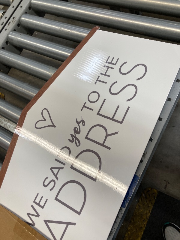 Photo 1 of **MISSING PARTS***Labend Home 24" Large Sold Sign House-Shaped - Double-Sided Sold/Said Yes Real Estate Photo Prop - Closing Gift for Realtors & New Homeowners - Corrugated Plastic