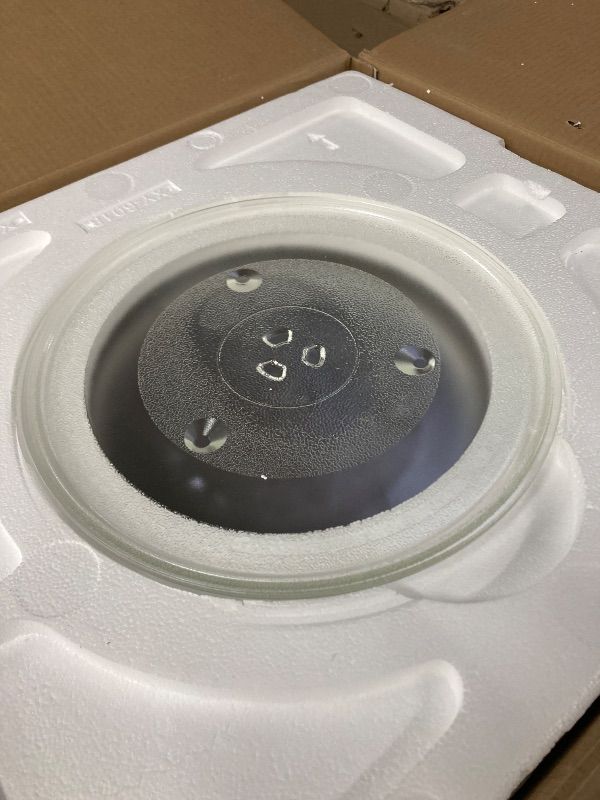 Photo 1 of ***DAMAGED -DENTED SIDE SELLING AS IS*** GE GCST10A1WSS 1.0 Cu Ft Convection Microwave Oven, 1050W Countertop Air Fry Microwave with Broil & Crisper Pan, Compact Stainless Steel Design