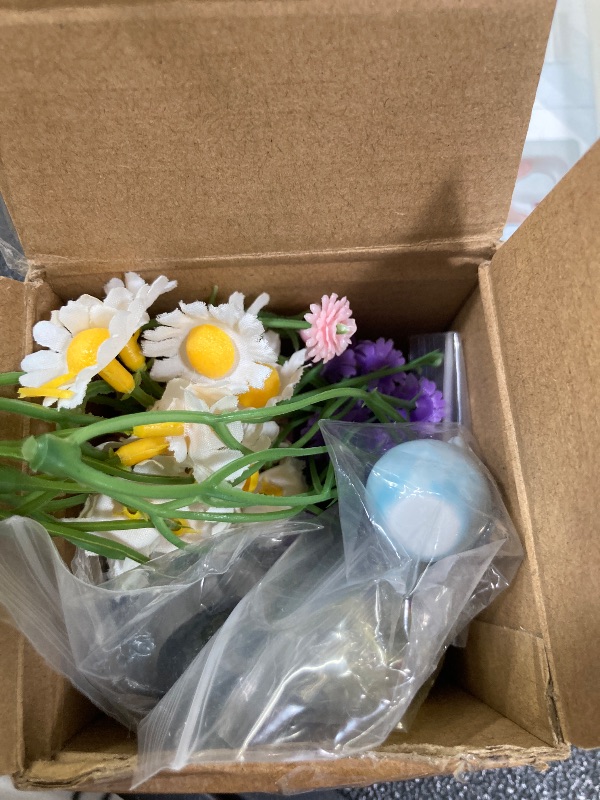 Photo 1 of ***Missing items***Juome Mini Vase Magnets for Fridge - 6PCS Cute Tiny Ceramic Magnet Vases for Flowers Plant, 3D Mini Magnetic Vases for Refrigerator Kitchen Locker Office Decoration (Include Flower)***Missing items***