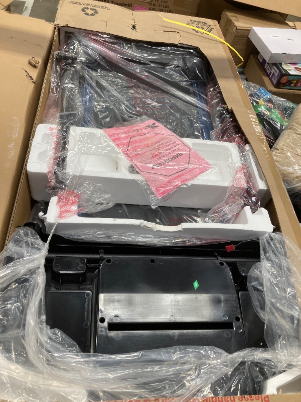 View 2 of **CRACKED ON TOP**XTERRA Fitness TR150 Folding Smart Treadmill, 250 LB Weight Capacity, 2.25HP Motor, Multiple Levels of Incline, 12 Preset Programs, XTERRA+ Fitness App Included with Purchase