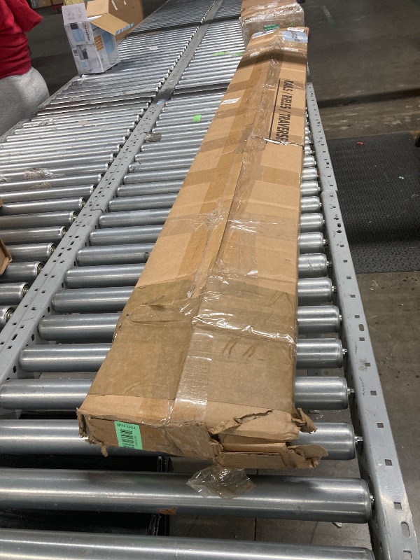 Photo 1 of ***PARTS ONLY***Signature Design by Ashley Bellaby Farmhouse Queen Crossbuck Panel Bed, Foundation or Box Spring Needed, Whitewash